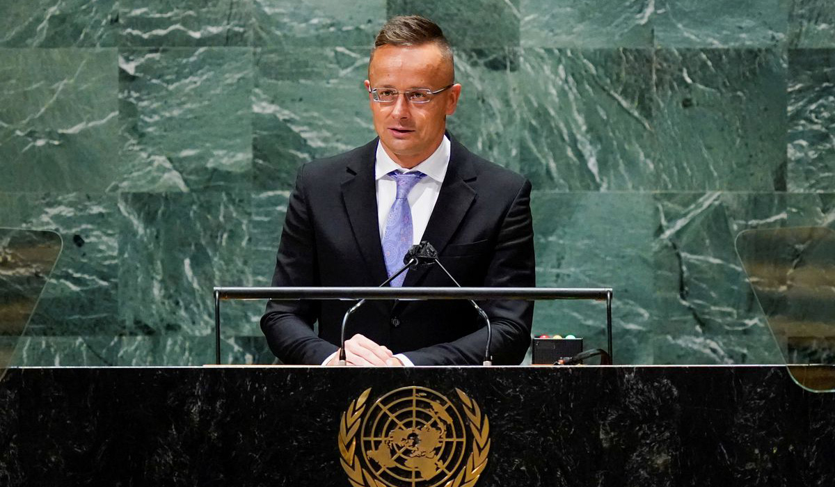 Foreign Minister Peter Szijjarto